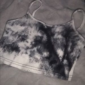 marble crop top